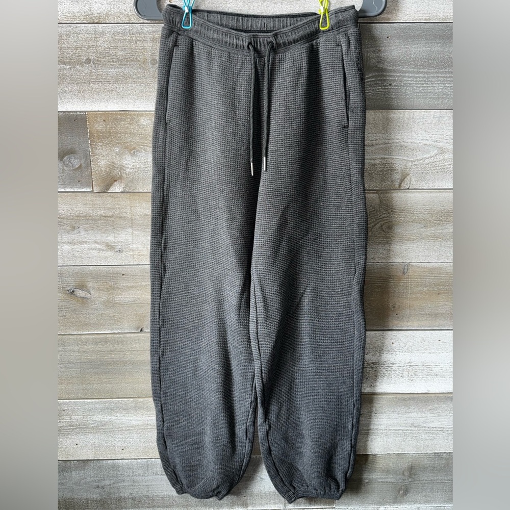 Athleta Tranquil Mid Rise Waffle Jogger